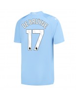 Manchester City Kevin De Bruyne #17 Domácí Dres 2023-24 Krátký Rukáv